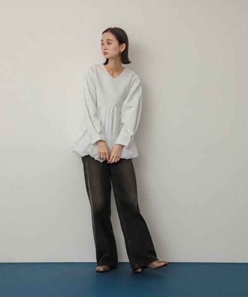 SENSE OF PLACE by URBAN RESEARCH / センスオブプレイス バイ アーバンリサーチ Tシャツ | バルーンドッキングカットトップ | 詳細27