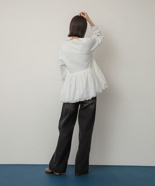 SENSE OF PLACE by URBAN RESEARCH / センスオブプレイス バイ アーバンリサーチ Tシャツ | バルーンドッキングカットトップ | 詳細28