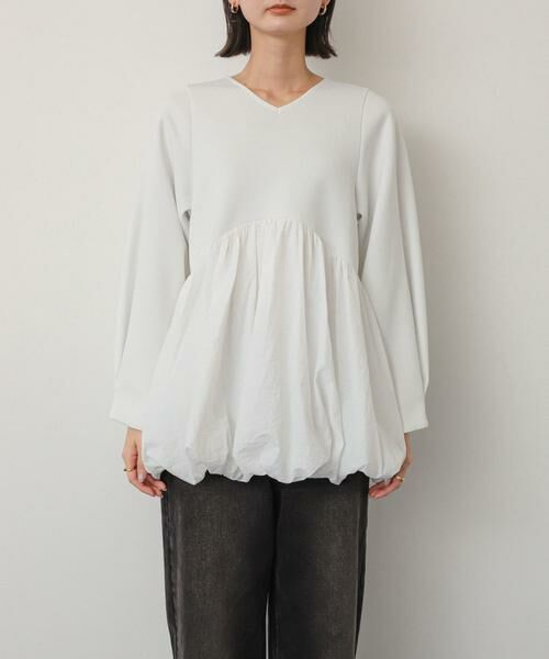 SENSE OF PLACE by URBAN RESEARCH / センスオブプレイス バイ アーバンリサーチ Tシャツ | バルーンドッキングカットトップ | 詳細30