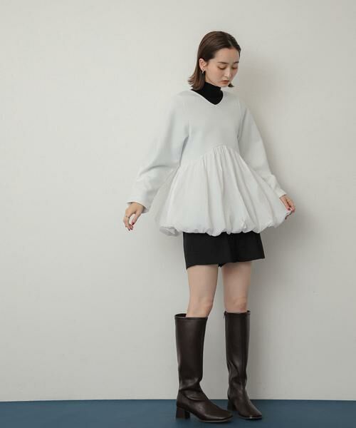 SENSE OF PLACE by URBAN RESEARCH / センスオブプレイス バイ アーバンリサーチ Tシャツ | バルーンドッキングカットトップ | 詳細20