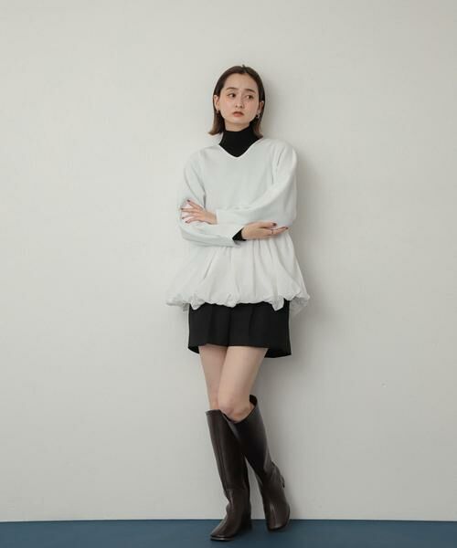 SENSE OF PLACE by URBAN RESEARCH / センスオブプレイス バイ アーバンリサーチ Tシャツ | バルーンドッキングカットトップ | 詳細21