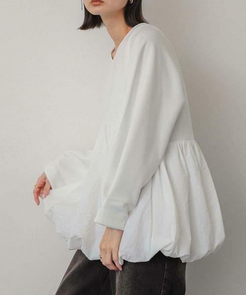 SENSE OF PLACE by URBAN RESEARCH / センスオブプレイス バイ アーバンリサーチ Tシャツ | バルーンドッキングカットトップ | 詳細25