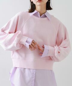 SENSE OF PLACE by URBAN RESEARCH / センスオブプレイス バイ アーバンリサーチ スウェット | ピグメントクロップドスウェット