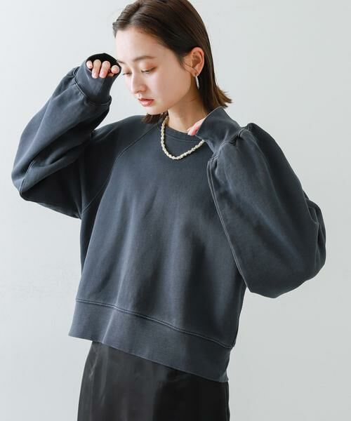 SENSE OF PLACE by URBAN RESEARCH / センスオブプレイス バイ アーバンリサーチ スウェット | ピグメントクロップドスウェット | 詳細2