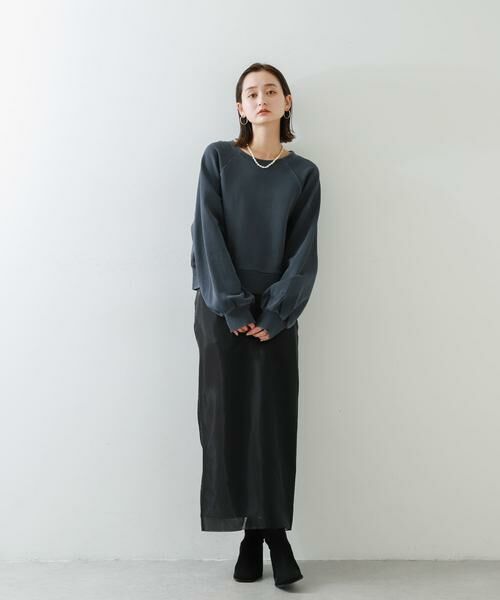 SENSE OF PLACE by URBAN RESEARCH / センスオブプレイス バイ アーバンリサーチ スウェット | ピグメントクロップドスウェット | 詳細4