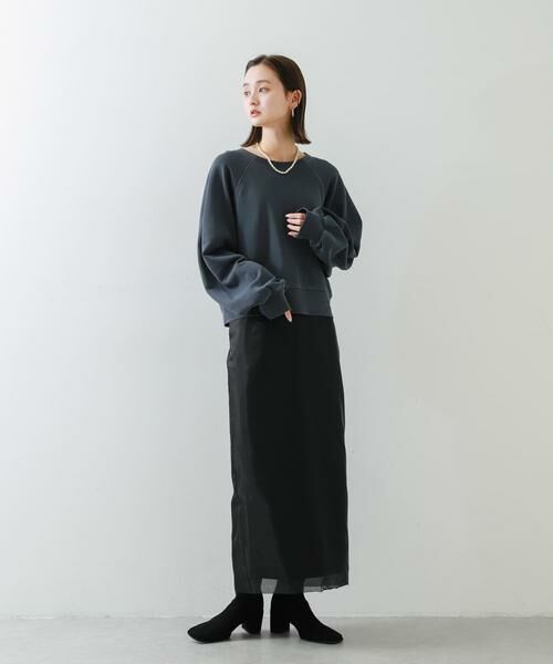 SENSE OF PLACE by URBAN RESEARCH / センスオブプレイス バイ アーバンリサーチ スウェット | ピグメントクロップドスウェット | 詳細5