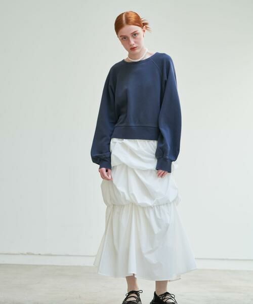 SENSE OF PLACE by URBAN RESEARCH / センスオブプレイス バイ アーバンリサーチ スウェット | ピグメントクロップドスウェット | 詳細8