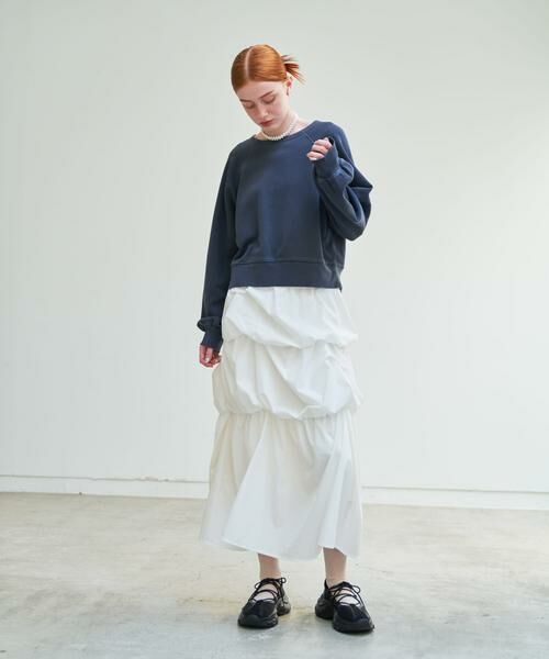 SENSE OF PLACE by URBAN RESEARCH / センスオブプレイス バイ アーバンリサーチ スウェット | ピグメントクロップドスウェット | 詳細9