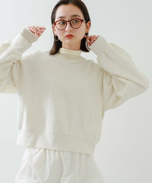 SENSE OF PLACE by URBAN RESEARCH / センスオブプレイス バイ アーバンリサーチ スウェット | ピグメントクロップドスウェット | 詳細30