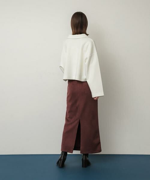 SENSE OF PLACE by URBAN RESEARCH / センスオブプレイス バイ アーバンリサーチ Tシャツ | ワイドスリーブエリツキクロップドトップ | 詳細12