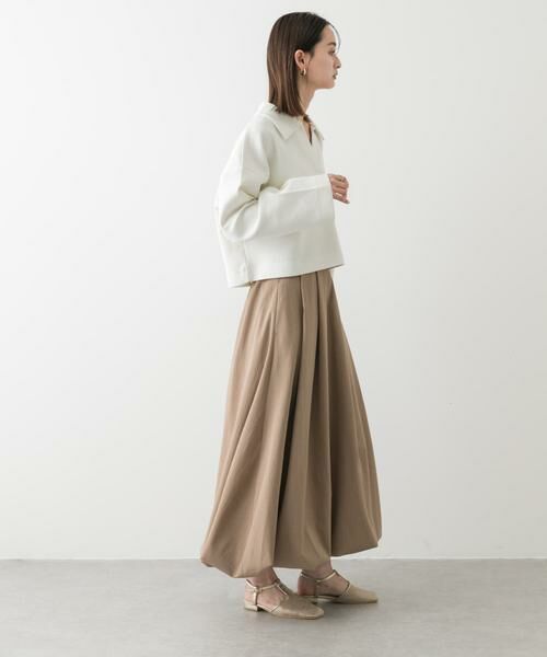 SENSE OF PLACE by URBAN RESEARCH / センスオブプレイス バイ アーバンリサーチ Tシャツ | ワイドスリーブエリツキクロップドトップ | 詳細7