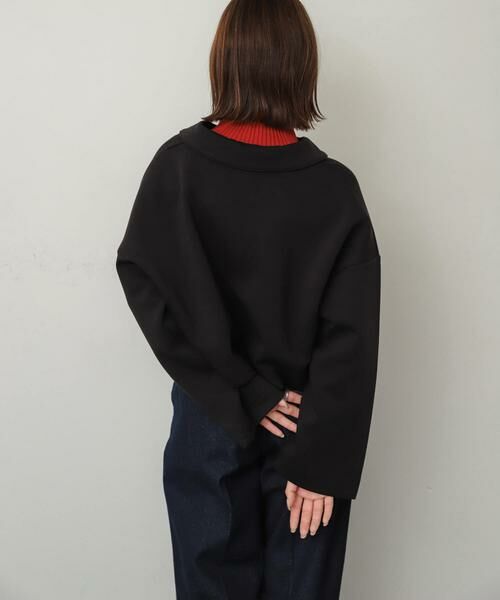 SENSE OF PLACE by URBAN RESEARCH / センスオブプレイス バイ アーバンリサーチ Tシャツ | ワイドスリーブエリツキクロップドトップ | 詳細25