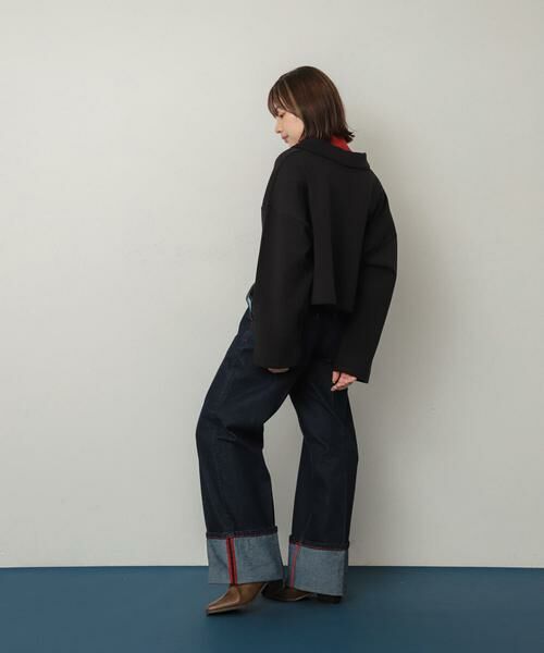 SENSE OF PLACE by URBAN RESEARCH / センスオブプレイス バイ アーバンリサーチ Tシャツ | ワイドスリーブエリツキクロップドトップ | 詳細27