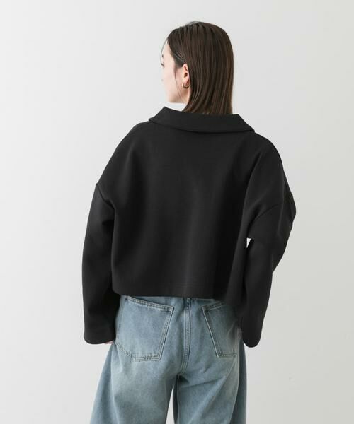 SENSE OF PLACE by URBAN RESEARCH / センスオブプレイス バイ アーバンリサーチ Tシャツ | ワイドスリーブエリツキクロップドトップ | 詳細19