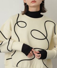 SENSE OF PLACE by URBAN RESEARCH / センスオブプレイス バイ アーバンリサーチ スウェット | コードシシュウダンボールトップ