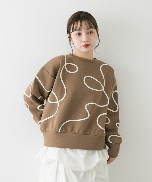 SENSE OF PLACE by URBAN RESEARCH / センスオブプレイス バイ アーバンリサーチ スウェット | コードシシュウダンボールトップ | 詳細2