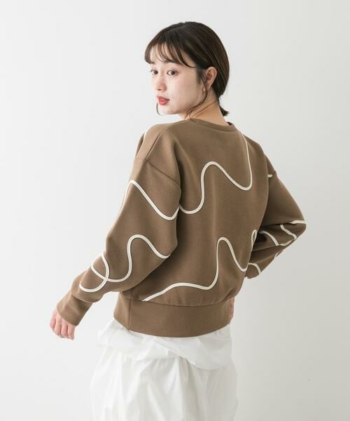 SENSE OF PLACE by URBAN RESEARCH / センスオブプレイス バイ アーバンリサーチ スウェット | コードシシュウダンボールトップ | 詳細4