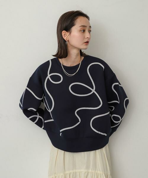 SENSE OF PLACE by URBAN RESEARCH / センスオブプレイス バイ アーバンリサーチ スウェット | コードシシュウダンボールトップ | 詳細11