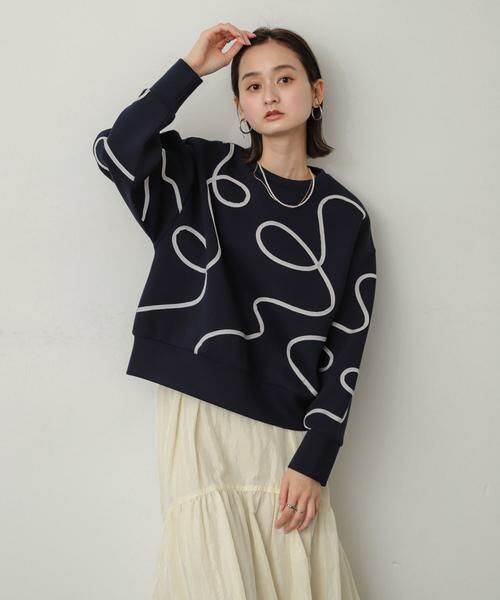 SENSE OF PLACE by URBAN RESEARCH / センスオブプレイス バイ アーバンリサーチ スウェット | コードシシュウダンボールトップ | 詳細12