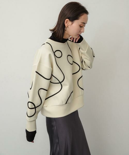 SENSE OF PLACE by URBAN RESEARCH / センスオブプレイス バイ アーバンリサーチ スウェット | コードシシュウダンボールトップ | 詳細25