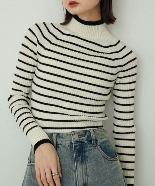 SENSE OF PLACE by URBAN RESEARCH / センスオブプレイス バイ アーバンリサーチ ニット・セーター | ストレッチリブハイネックセーター | 詳細12