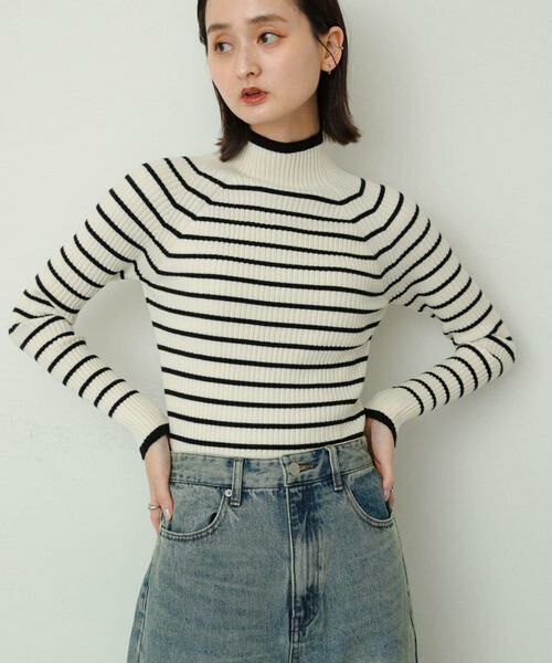 SENSE OF PLACE by URBAN RESEARCH / センスオブプレイス バイ アーバンリサーチ ニット・セーター | ストレッチリブハイネックセーター | 詳細14