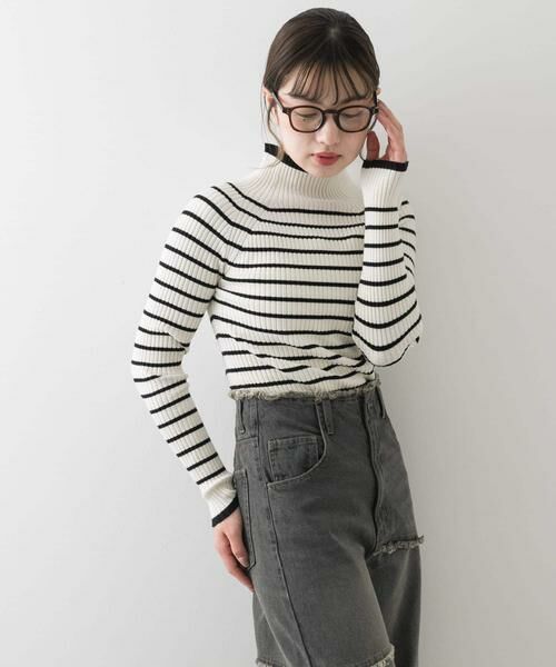 SENSE OF PLACE by URBAN RESEARCH / センスオブプレイス バイ アーバンリサーチ ニット・セーター | ストレッチリブハイネックセーター | 詳細2