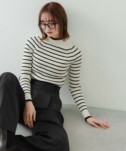 SENSE OF PLACE by URBAN RESEARCH / センスオブプレイス バイ アーバンリサーチ ニット・セーター | ストレッチリブハイネックセーター | 詳細7