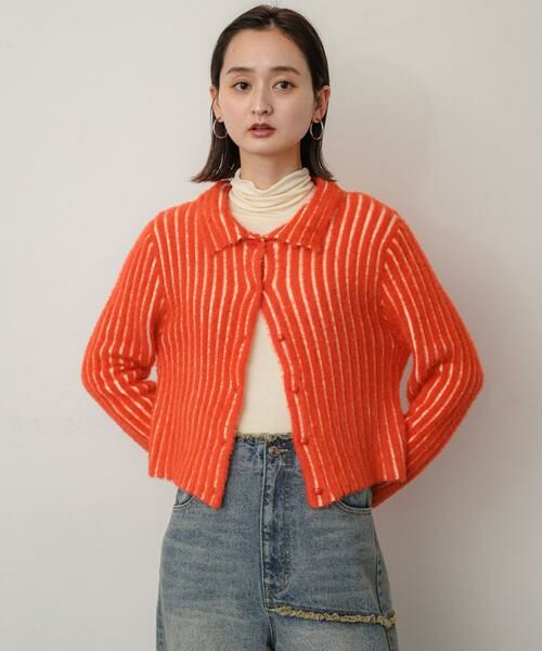 SENSE OF PLACE by URBAN RESEARCH / センスオブプレイス バイ アーバンリサーチ ニット・セーター | エリツキリブシャギーセーター | 詳細1