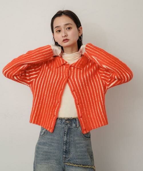 SENSE OF PLACE by URBAN RESEARCH / センスオブプレイス バイ アーバンリサーチ ニット・セーター | エリツキリブシャギーセーター | 詳細2