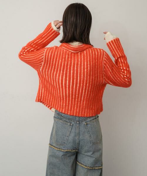 SENSE OF PLACE by URBAN RESEARCH / センスオブプレイス バイ アーバンリサーチ ニット・セーター | エリツキリブシャギーセーター | 詳細3