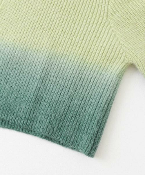 SENSE OF PLACE by URBAN RESEARCH / センスオブプレイス バイ アーバンリサーチ ニット・セーター | グラデーションクロップドセーター | 詳細7