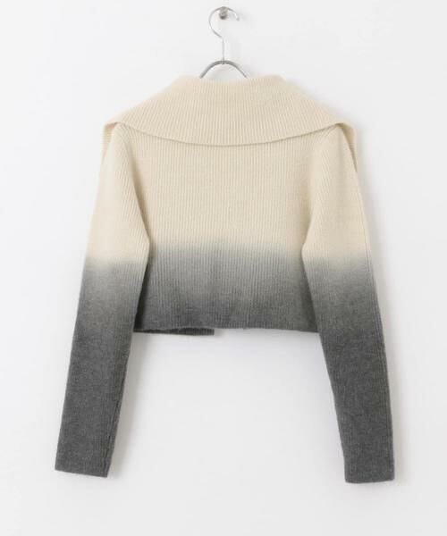SENSE OF PLACE by URBAN RESEARCH / センスオブプレイス バイ アーバンリサーチ ニット・セーター | グラデーションクロップドセーター | 詳細24