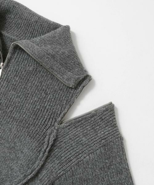 SENSE OF PLACE by URBAN RESEARCH / センスオブプレイス バイ アーバンリサーチ ニット・セーター | ショルダージップメランジセーター | 詳細12