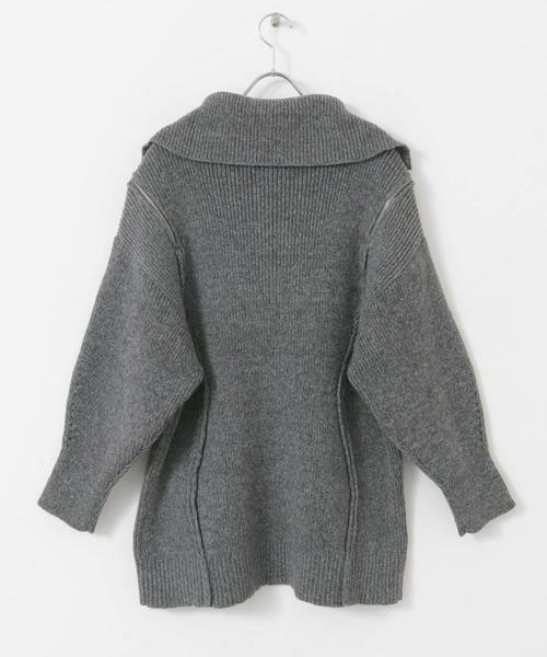 SENSE OF PLACE by URBAN RESEARCH / センスオブプレイス バイ アーバンリサーチ ニット・セーター | ショルダージップメランジセーター | 詳細13