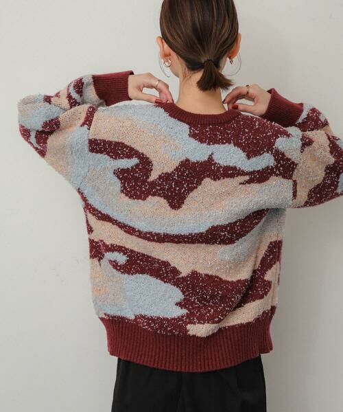 SENSE OF PLACE by URBAN RESEARCH / センスオブプレイス バイ アーバンリサーチ ニット・セーター | ニュアンスパターンラメセーター | 詳細10