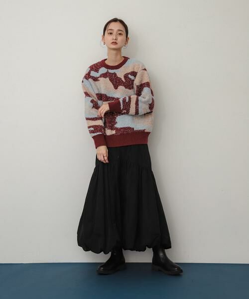 SENSE OF PLACE by URBAN RESEARCH / センスオブプレイス バイ アーバンリサーチ ニット・セーター | ニュアンスパターンラメセーター | 詳細11
