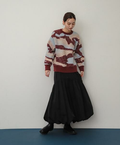 SENSE OF PLACE by URBAN RESEARCH / センスオブプレイス バイ アーバンリサーチ ニット・セーター | ニュアンスパターンラメセーター | 詳細12