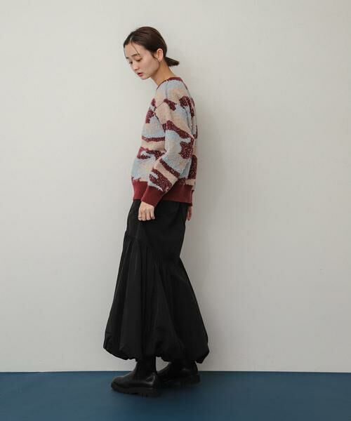 SENSE OF PLACE by URBAN RESEARCH / センスオブプレイス バイ アーバンリサーチ ニット・セーター | ニュアンスパターンラメセーター | 詳細13