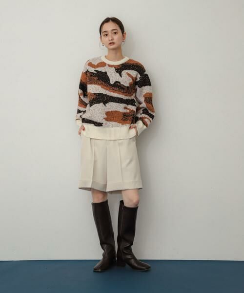 SENSE OF PLACE by URBAN RESEARCH / センスオブプレイス バイ アーバンリサーチ ニット・セーター | ニュアンスパターンラメセーター | 詳細20