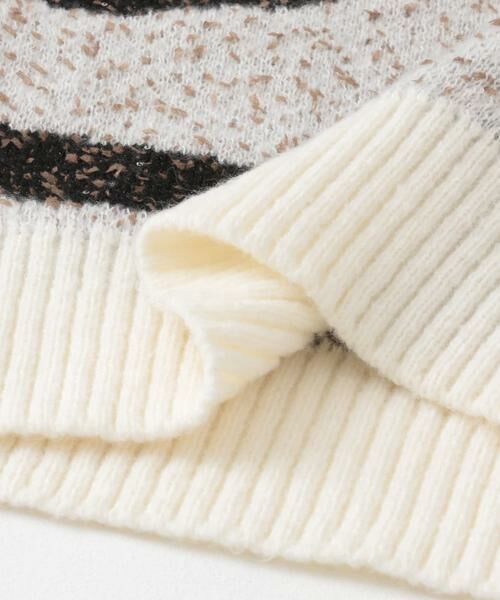 SENSE OF PLACE by URBAN RESEARCH / センスオブプレイス バイ アーバンリサーチ ニット・セーター | ニュアンスパターンラメセーター | 詳細24