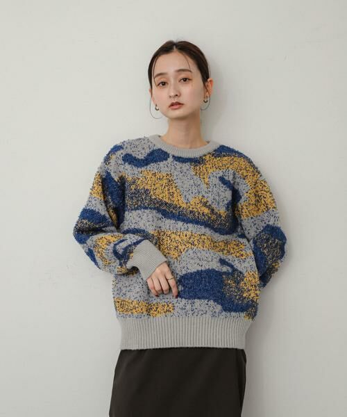SENSE OF PLACE by URBAN RESEARCH / センスオブプレイス バイ アーバンリサーチ ニット・セーター | ニュアンスパターンラメセーター | 詳細29