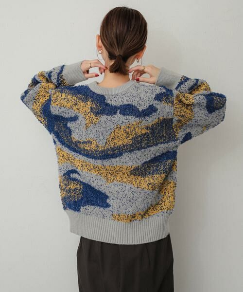 SENSE OF PLACE by URBAN RESEARCH / センスオブプレイス バイ アーバンリサーチ ニット・セーター | ニュアンスパターンラメセーター | 詳細30