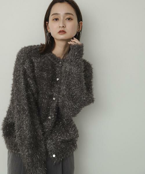 SENSE OF PLACE by URBAN RESEARCH / センスオブプレイス バイ アーバンリサーチ ニット・セーター | ラメシャギールーズセーター | 詳細24