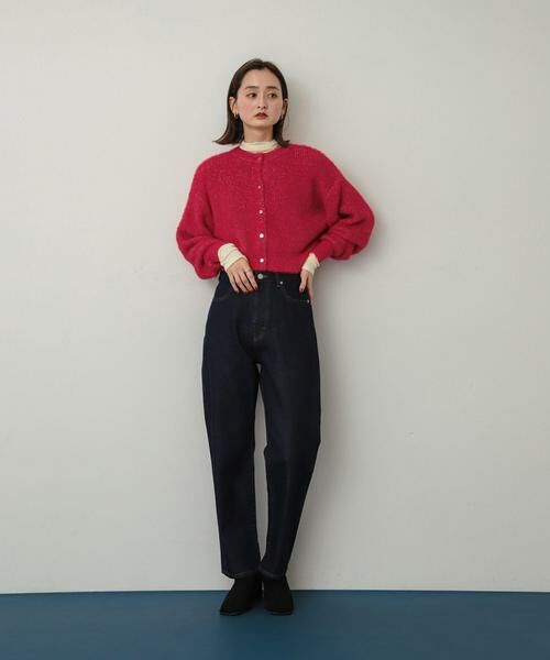 SENSE OF PLACE by URBAN RESEARCH / センスオブプレイス バイ アーバンリサーチ カーディガン・ボレロ | ラメシャギークロップドカーディガン | 詳細4