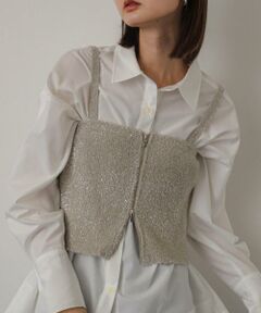 SENSE OF PLACE by URBAN RESEARCH / センスオブプレイス バイ アーバンリサーチ ニット・セーター | マルチWAYラメミックスニットビスチェ