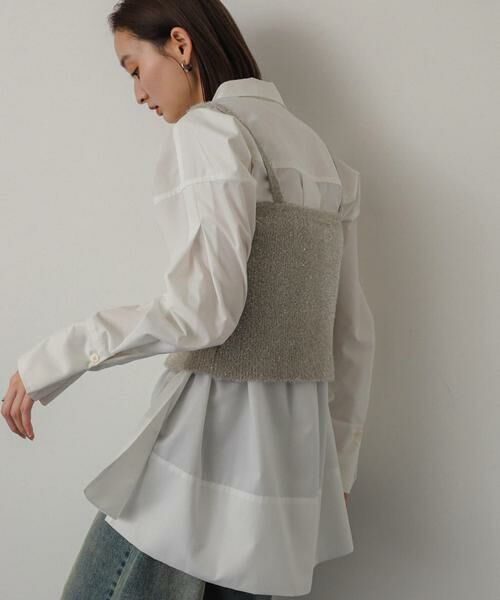 SENSE OF PLACE by URBAN RESEARCH / センスオブプレイス バイ アーバンリサーチ ニット・セーター | マルチWAYラメミックスニットビスチェ | 詳細22