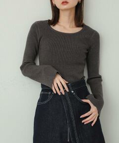 SENSE OF PLACE by URBAN RESEARCH / センスオブプレイス バイ アーバンリサーチ ニット・セーター | 『WEB/一部店舗限定カラー』2WAYストレッチラウンドネックセーター