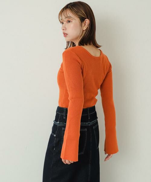 SENSE OF PLACE by URBAN RESEARCH / センスオブプレイス バイ アーバンリサーチ ニット・セーター | 『WEB/一部店舗限定カラー』2WAYストレッチラウンドネックセーター | 詳細2