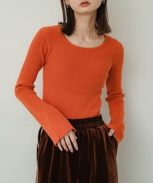 SENSE OF PLACE by URBAN RESEARCH / センスオブプレイス バイ アーバンリサーチ ニット・セーター | 『WEB/一部店舗限定カラー』2WAYストレッチラウンドネックセーター | 詳細4